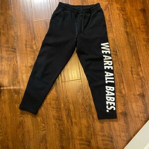 Brunette The Label Black Joggers